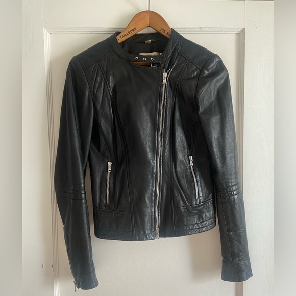 Danier Leather Premium Leather Motorcycle Jacket 3XS - Picture 1 of 9
